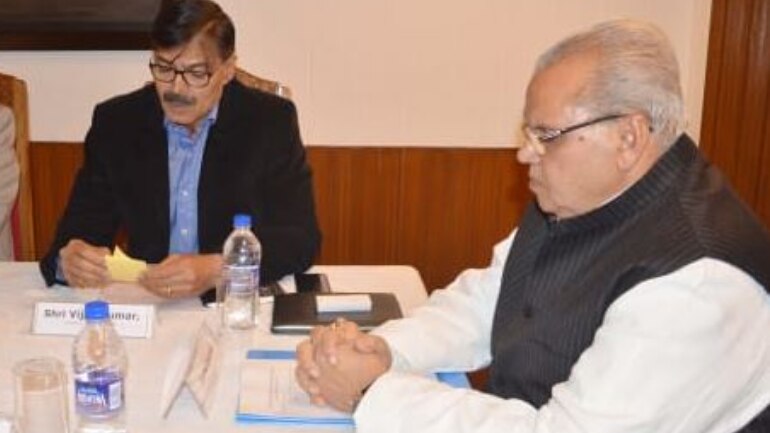 J&K Governor chairs security review meeting ahead of urban local body polls