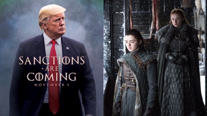 Trump made a Game of Thrones meme. GoT team destroys him