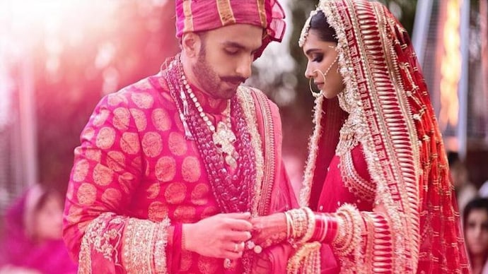 Sabyasachi shares Ranveer s wedding sherwani making video. It is