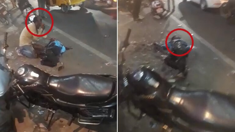 Hyderabad man hacks rickshaw driver to death like a butcher. Passersby mute witness