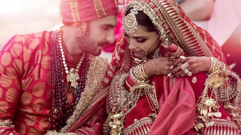 Ranveer Singh and Deepika Padukone were married on Lake Como, Italy. 