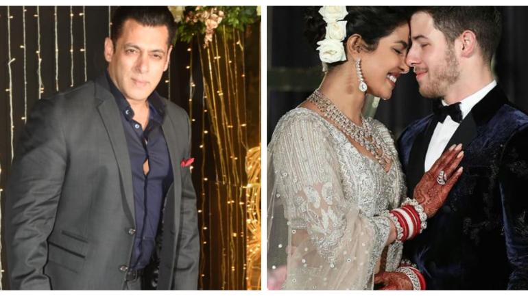 What fight? Salman Khan is first guest at Priyanka Chopra and Nick Jonas reception