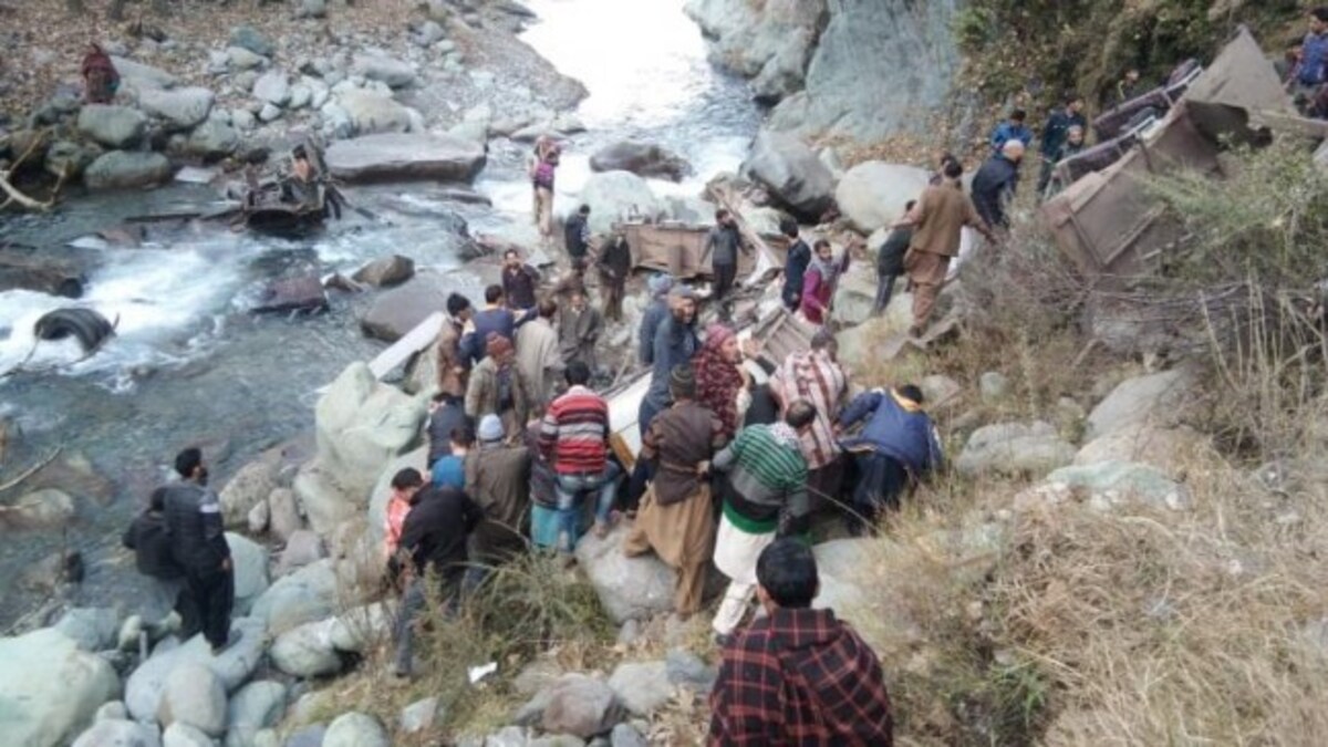 Jammu and Kashmir: 11 dead after bus falls in gorge in Poonch district - India News