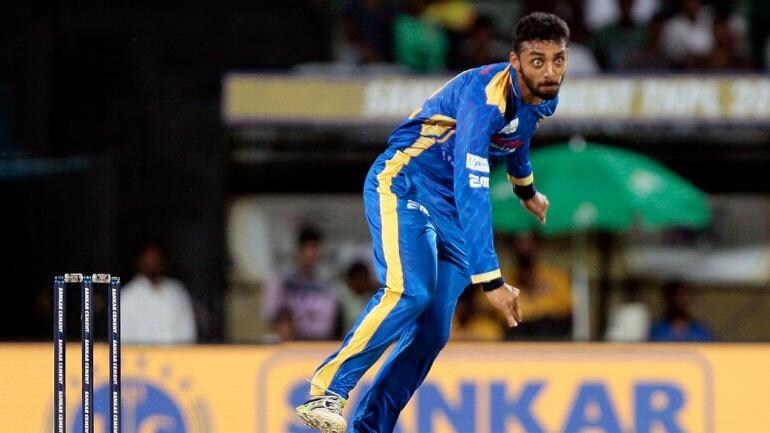 27-year-old Varun Chakravarthy triggered a bidding war during the IPL 2019 auction (TNPL Photo)