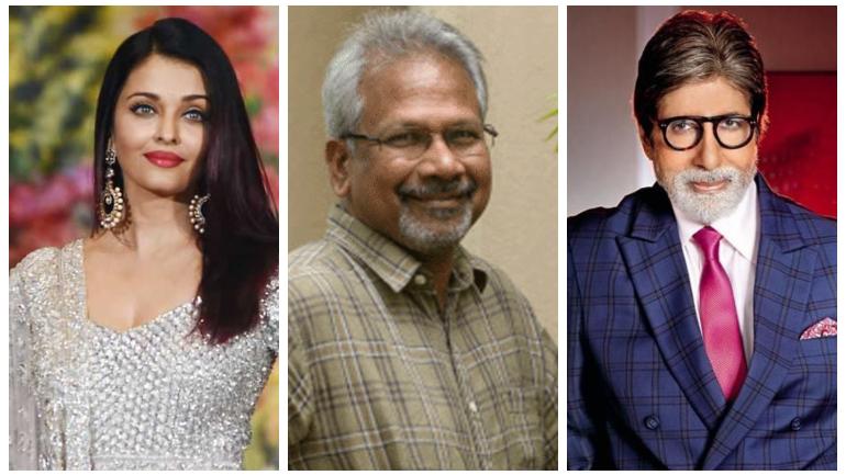 Aishwarya Rai, Mani Ratnam and Amitabh Bachchan