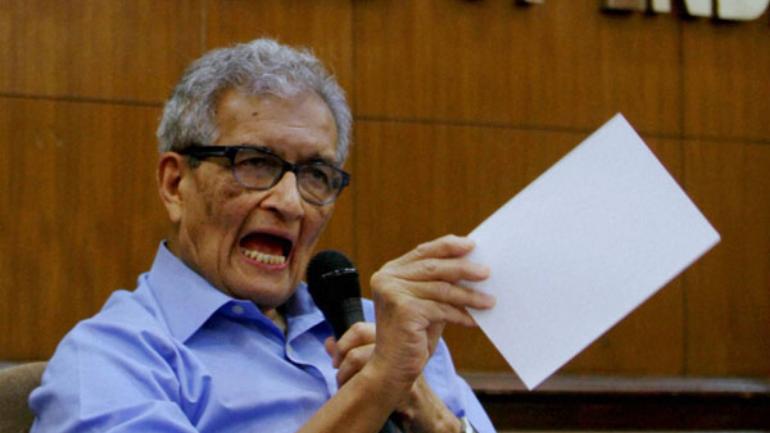 Amartya Sen backs Naseeruddin Shah, says actor being disturbed Amartya Sen backs Naseeruddin Shah, says actor being disturbed