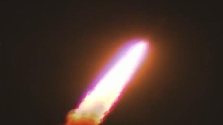 PSLV-C44 carrying India's military satellite Microsat-R, students' payload Kalamsat lifts off