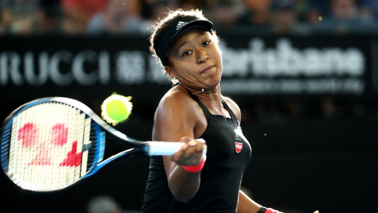 Naomi Osaka took three sets to beat Anastasija Sevastova in the Brisbane International (Reuters Photo)