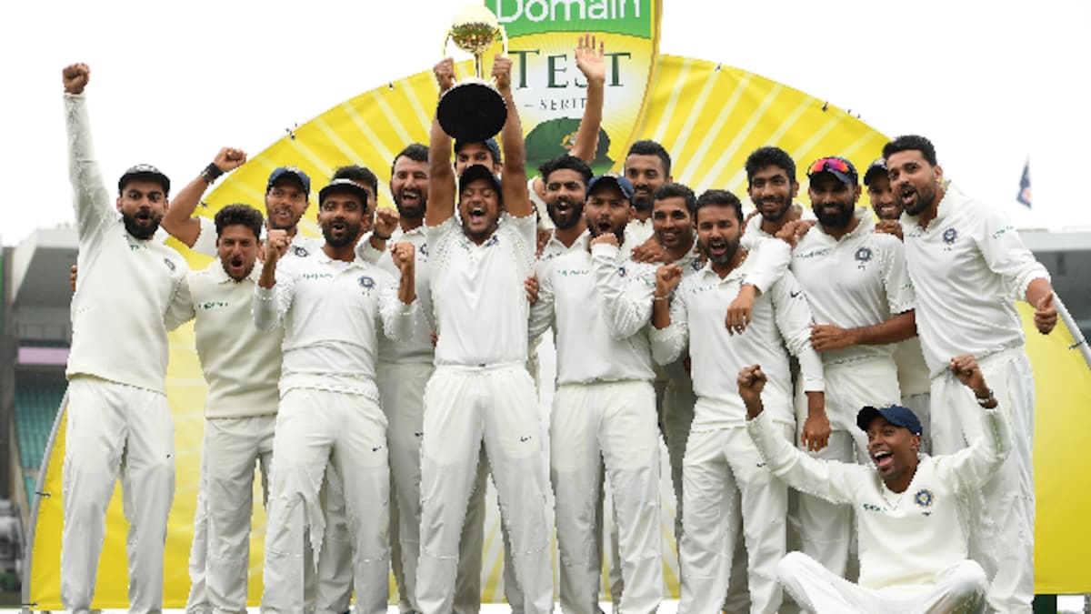 India Win First Ever Test Series In Australia After Sydney Test Ends In A Draw Sports News