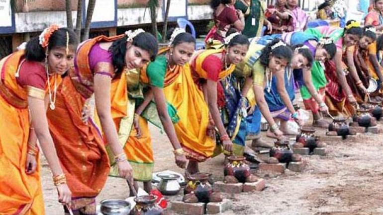 Pongal is a harvest festival celebrated in the southern region of India. It is a three-day long festival celebrated as per the Hindu solar calendar.  