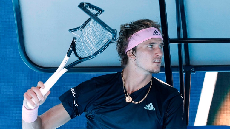 Australian Open 2019 Racquet Smashing Alexander Zverev Crashes Out In Fourth Round Sports News Australian Open 2019 Racquet Smashing Alexander Zverev Crashes Out In Fourth Round Sports News