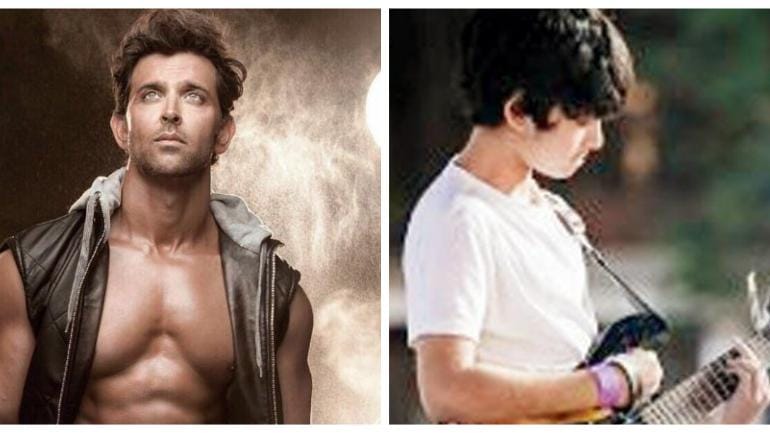 Hrithik Roshan cheers for rockstar son Hrehaan at first band gig. See