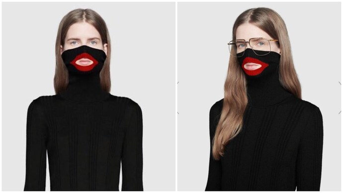 Gucci balaclava sweater white best sale