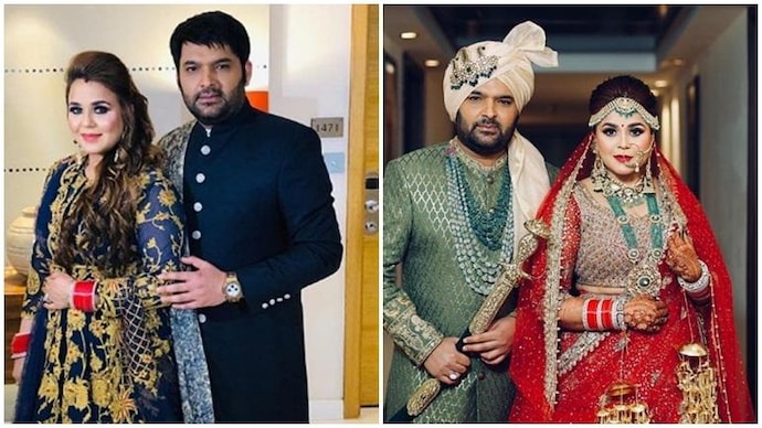 First pic of Kapil Sharma and Ginni Chatrath's Delhi reception is here. Check out