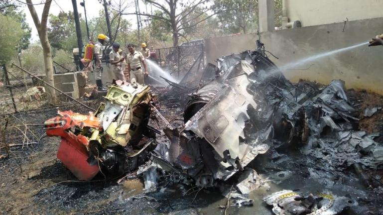 Surya Kiran Crash: IAF jet aircraft crash during Aero Show prep in Bengaluru