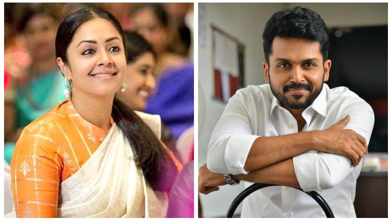 Actress Karthi Joined With His Anni Jyothika In Jeethu Joseph Movie Project 