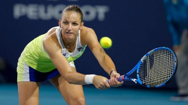Miami Open: Karolina Pliskova beats Simona Halep to setup ...