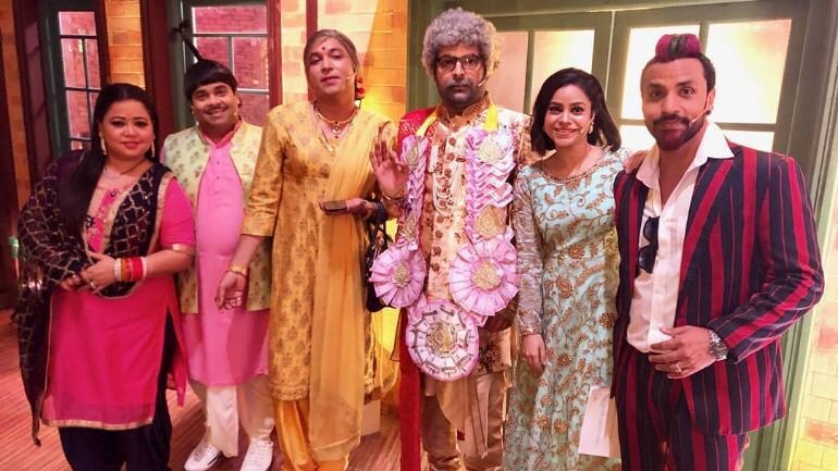 Chandan Prabhakar is back on The Kapil Sharma Show. Shoots a gag with