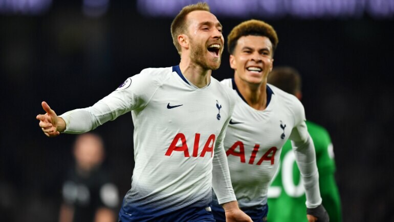 Christian Eriksen S Late Goal Secures Precious Win For Tottenham Hotspur Sports News