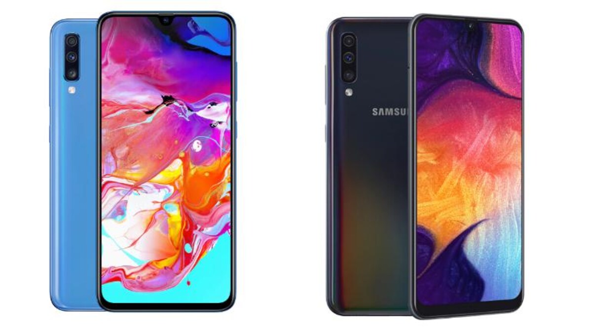samsung galaxy a70 vs galaxy a50 specs