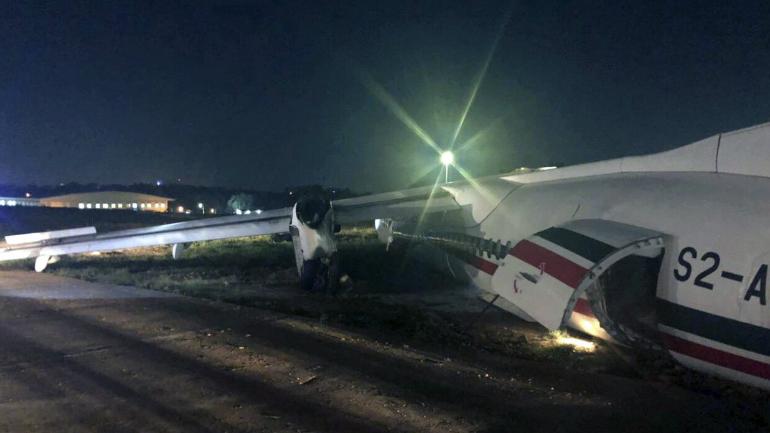 Biman Bangladesh plane skids off runway in Yangon, 17 injured - India Today