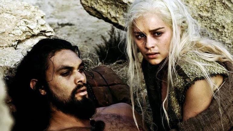 Jason Momoa Aka Khal Drogo Shares A Throwback Picture From Sets Of Game Of Thrones Television News
