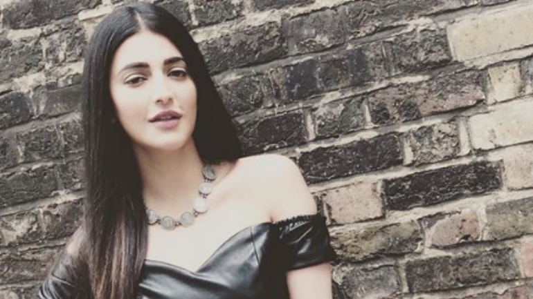 Shruti Haasan lights up London ahead of her music gig. See pics