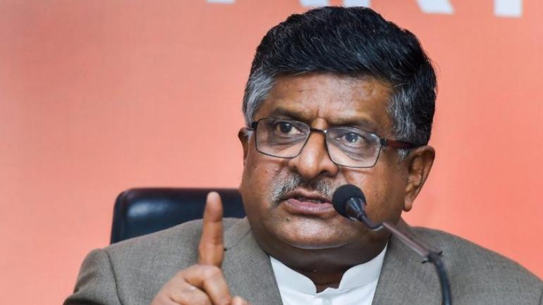 Image result for ravi shankar prasad