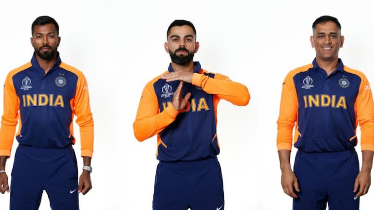 Photos of new jersey of indian cricket team Clearance