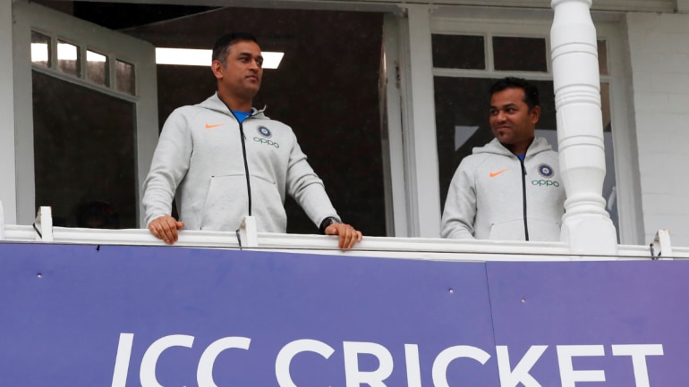 MS Dhoni Rain washed out the World Cup 2019 match between India and New Zealand in Nottingham on Thursday (Reuters Photo)