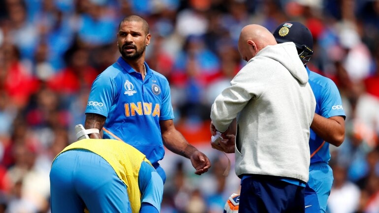 World Cup 2019 Shikhar Dhawan Under Observation No Replacement Yet Sports News