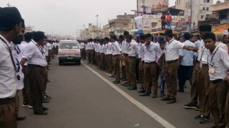 Human corridor formed during Jagannath Puri Rath Yatra 2019 Human corridor formed during Jagannath Puri Rath Yatra 2019