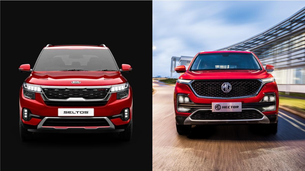 Kia Seltos vs MG Hector: Features, technical specifications compared