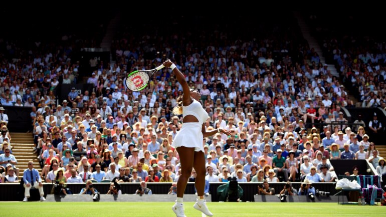 Serena Williamsn defeated Barbora Strycova to place Wimbledon 2019 final against Simona Halep. Serena Williamsn defeated Barbora Strycova to place Wimbledon 2019 final against Simona Halep.