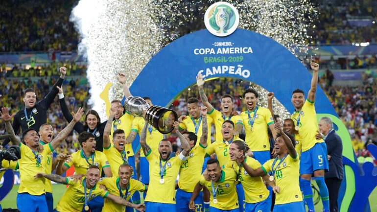 Copa America 19 Brazil Beat Peru 3 1 To Clinch 1st Title Since 07 Sports News Copa America 19 Brazil Beat Peru 3 1 To Clinch 1st Title Since 07 Sports News