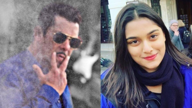 Mahesh Manjrekar's younger daughter Saiee will be seen as Salman Khan's love interest in Dabangg 3. Mahesh Manjrekar's younger daughter Saiee will be seen as Salman Khan's love interest in Dabangg 3.