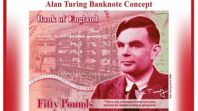 Father of modern computing becomes the new face of UK's 50-pound note ...