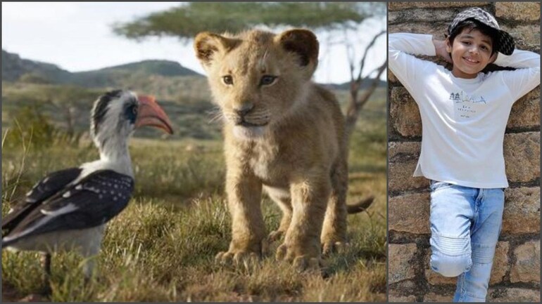 Baby Simba In The Lion King Hindi Beats Even Shah Rukh And Aryan Khan Meet Star Arush Nand Movies News Baby Simba In The Lion King Hindi Beats Even Shah Rukh And Aryan Khan Meet Star Arush Nand Movies News