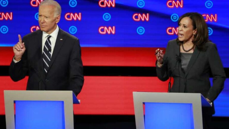 Kamala Harris And Joe Biden Go On The Attack In Us Democratic Debate World News