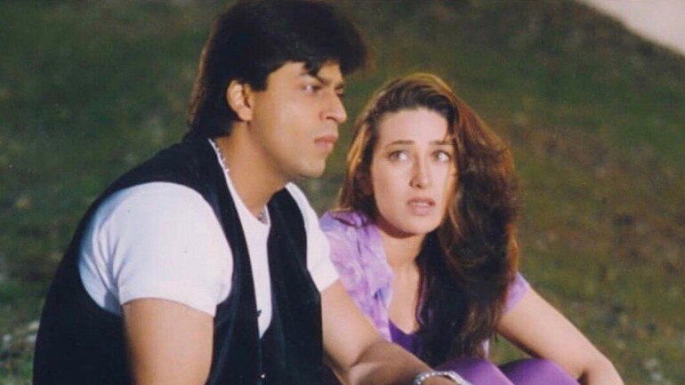 Image result for shahrukh khan karisma kapoor