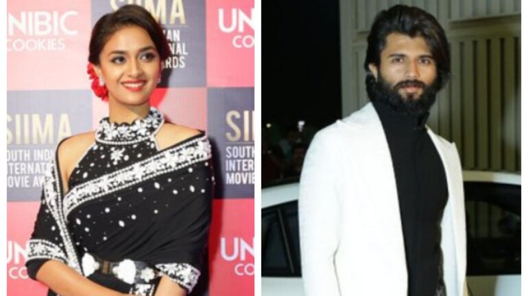 Siima 2019 Vijay Deverakonda And Keerthy Suresh Win Big See Pics Movies News