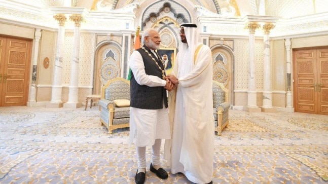UAE honours PM Narendra Modi with highest civilian award