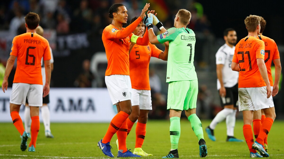 Netherlands Come Back From Behind To Stun Germany 4 2 In Euro 2020 Qualifier Match Sports News
