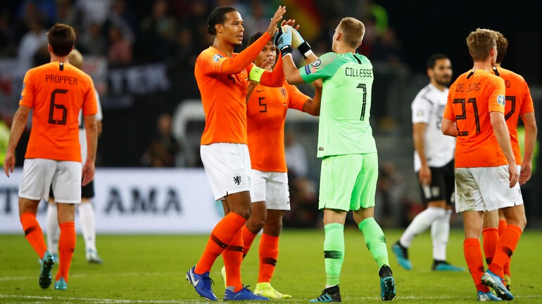 Netherlands Come Back From Behind To Stun Germany 4 2 In Euro 2020 Qualifier Match Sports News