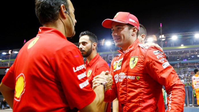 I saw myself in the wall at least 3 times: Charles Leclerc after grabbing Singapore GP pole