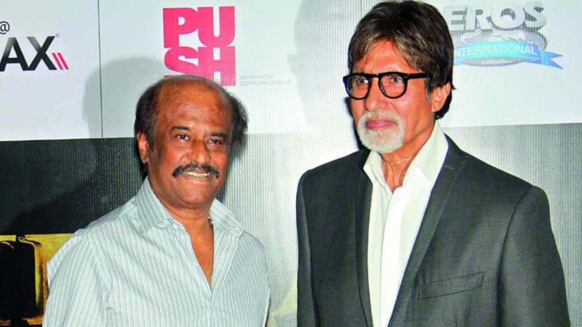 Rajinikanth shares heartfelt wish for Amitabh Bachchan on winning Dada Saheb Phalke award