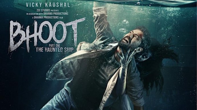 Bhoot Part 1 poster: Vicky Kaushal fights ghost in sinking ship