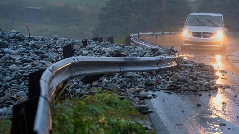 Storm Dorian makes landfall in Canada