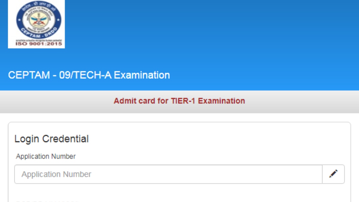 DRDO CEPTAM admit card for TIER-1 examination released at drdo.gov.in: How to download