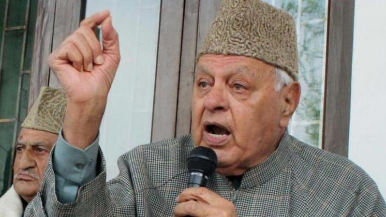 Former J&K CM Farooq Abdullah booked under Public Safety Act